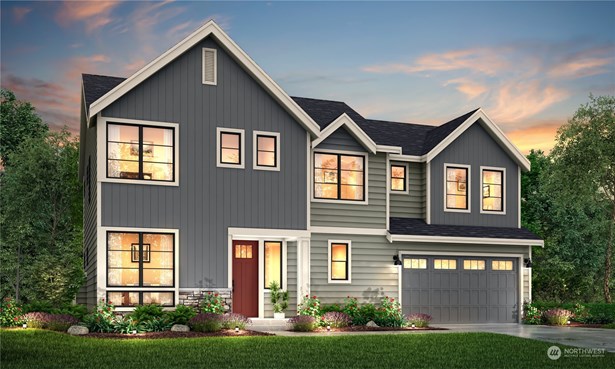 Plan 2468 Elevation B for Lot 34 - Artist Rendering - details may not be exact