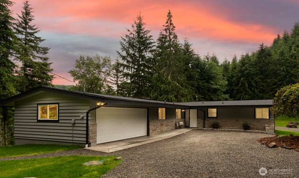 remodeled riverfront home.