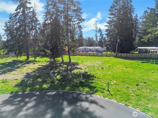 Left side along fence line