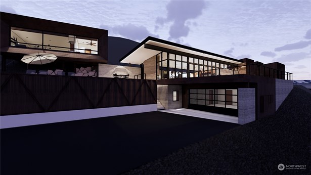 Under Construction / Rendering - ADU Pictured is fully permited with plans but will not be included in the sale.