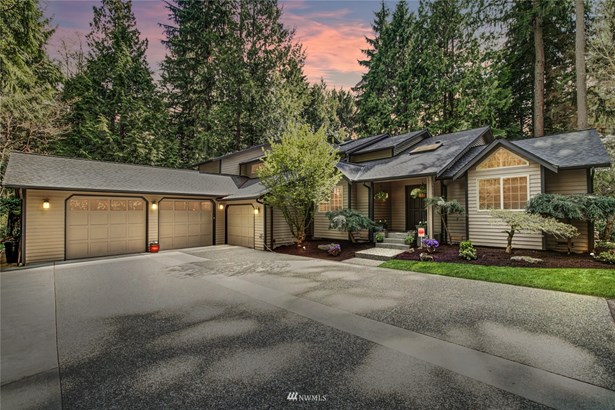 Not far from the center of Mill Creek, tucked away on a private road with mature trees all around, this beautiful home and property will take your breath away! It also features a gorgeous ADU/2nd dwelling with a private garage.