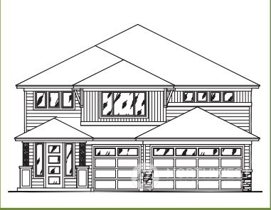 Front elevation - for illustration purposes only. Materials and finishes may vary.