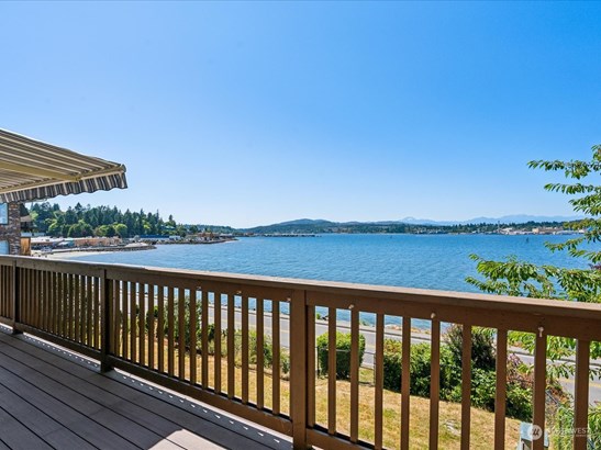 Beautiful water view from your deck