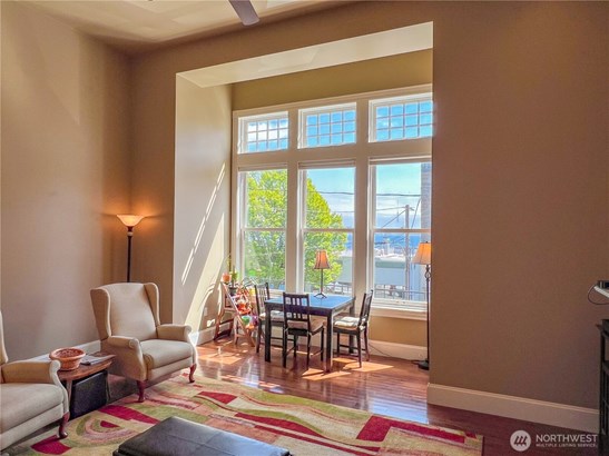 Light filled great room with a view.