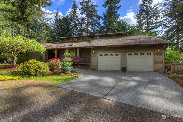 Super cool home nestled on one acre close to everything!