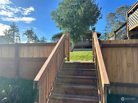 View of front of house from dock