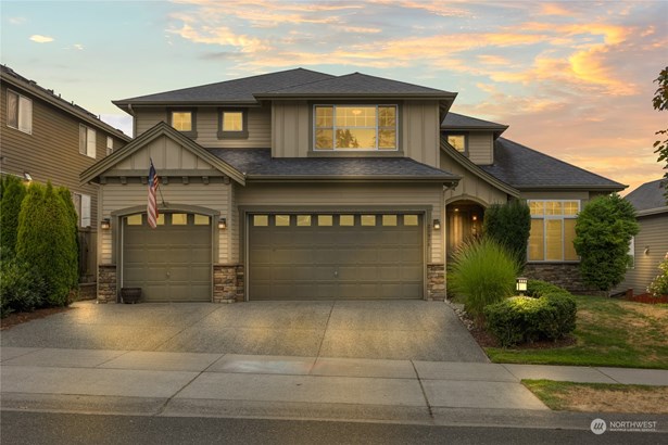 Gorgeous exterior on this lovely Heights at Bellemont home