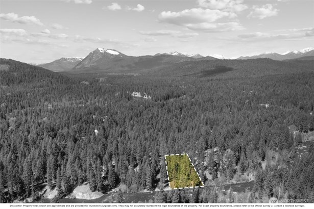 Welcome to NNA Kinnikinnick Drive, Leavenworth.  Property Lines are approximate