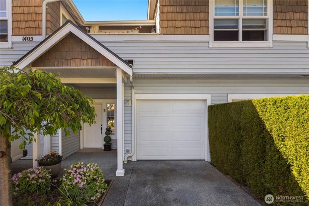 Private Garage with Lots of Storage Space too