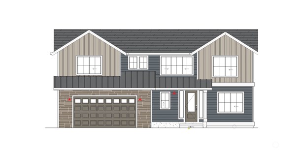 Plans and elevations are artist&#39;s renderings only, may not accurately represent the actual condition of a home as constructed and may contain options or furnishings which are not standard.