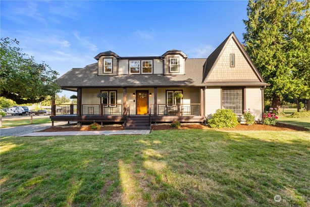 Welcome to this beautifully remodeled modern farm house located in the Puyallup School District