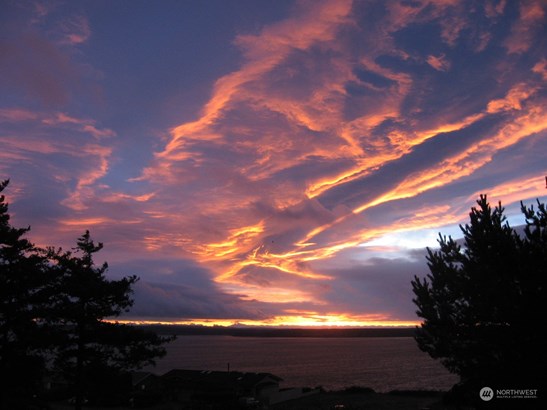 Sunrise view from the primary bedroom