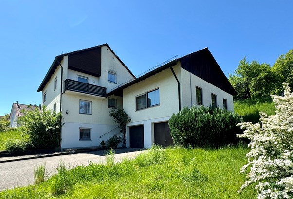 großes Einfamilienhaus mit Anbau