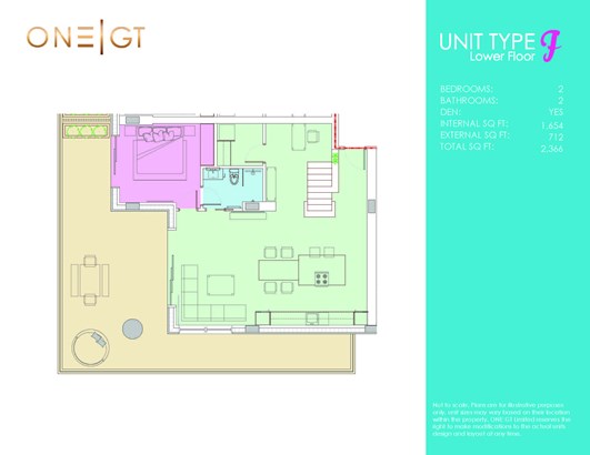 One|gt Residences - Unit 901