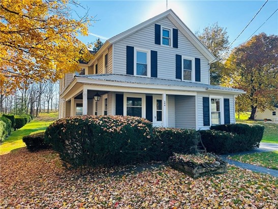 Front and side porches for relaxing.