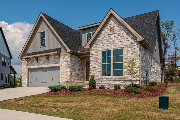 Custom stone residence.