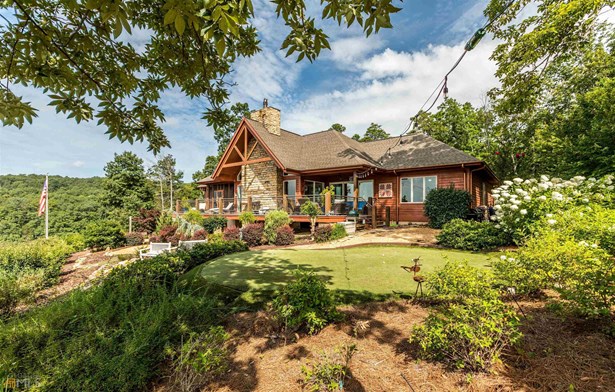 Single Family Residence, Stone Frame,Country/Rustic,Other - Menlo, GA